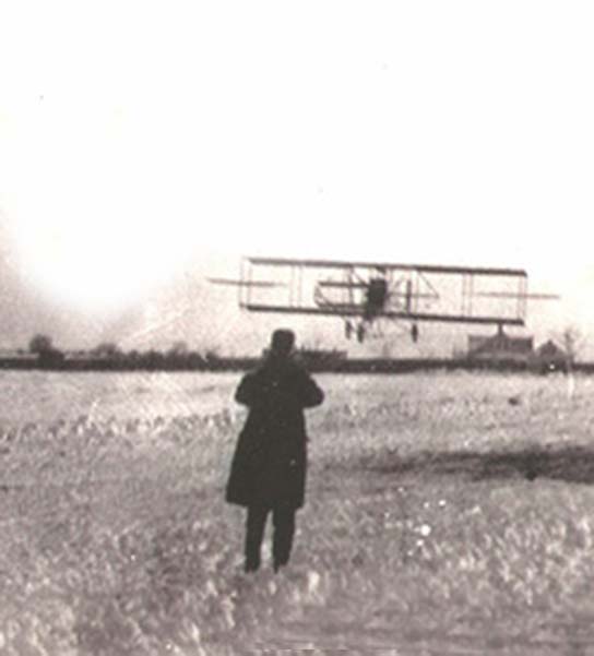 first Kansas airplane flight